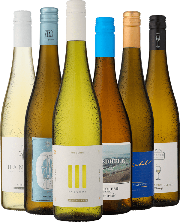6er-Probierpaket »Alkoholfreie Weißweine«