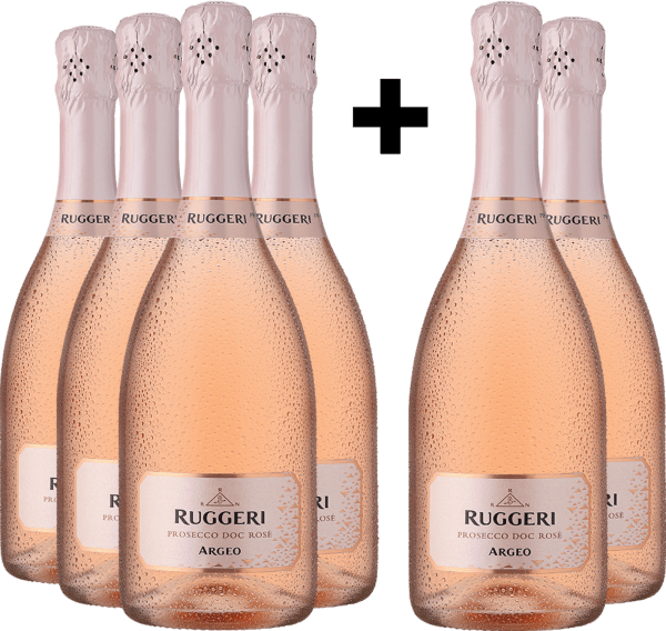4+2-PAKET Ruggeri Prosecco Rosé Brut »Argeo« 2025