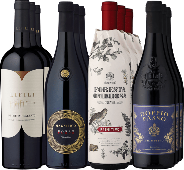 12er-Probierpaket »Best of Primitivo«