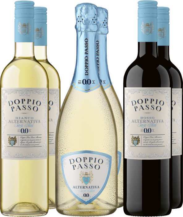 6er-Probierpaket »Doppio Passo Alternativa« Alkoholfrei