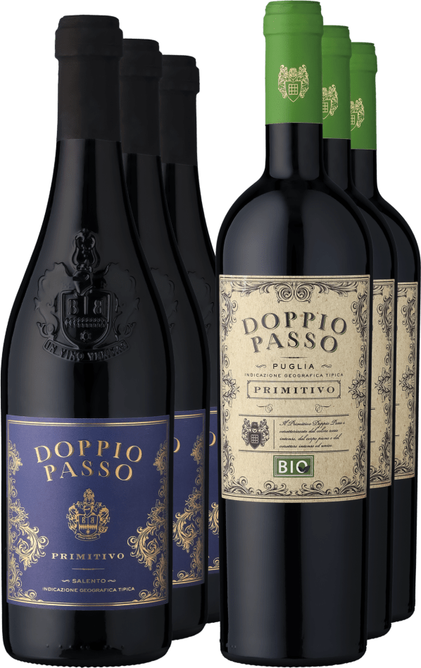 6er-Probierpaket »Gemischtes Doppel Doppio Passo«