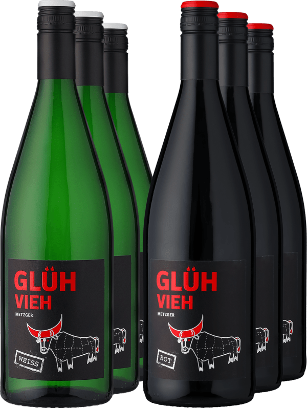 6er-Paket »Gemischtes Doppel: Glühvieh«