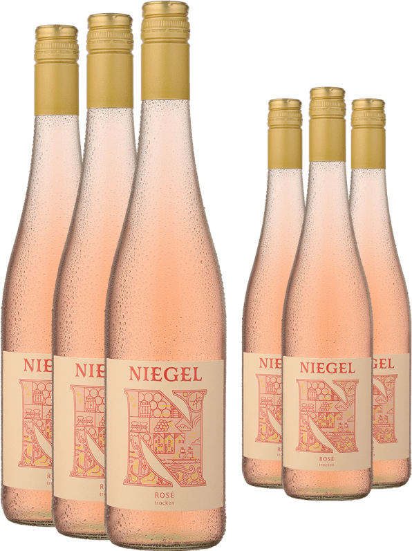 3+3-PAKET Niegel Rosé 2025