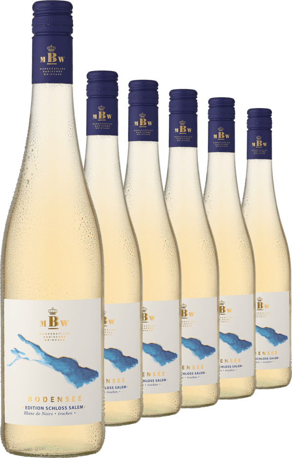 2025 Markgräflich Badisches Weinhaus Bodensee »Edition Schloss Salem« Blanc de Noirs im 6er-Vorratspaket