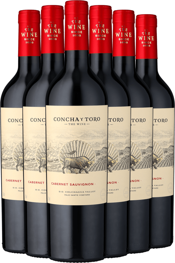 2022 Concha y Toro »The Wine« Cabernet Sauvignon im 6er-Vorratspaket