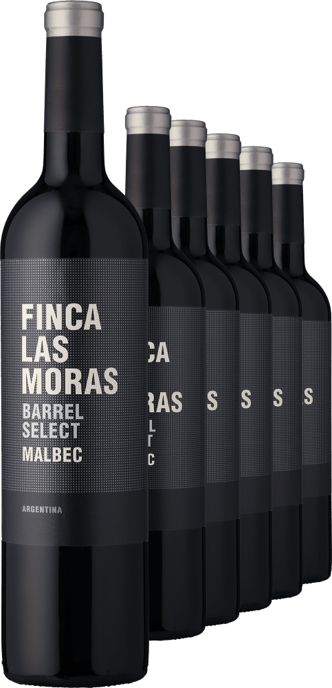 2025 Finca Las Moras Barrel Select Malbec im 6er-Vorratspaket