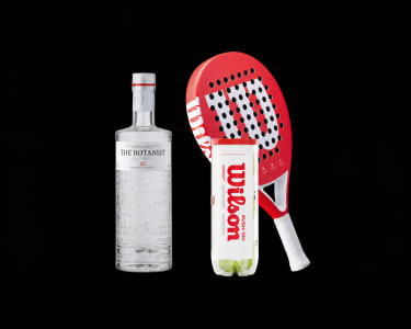 Ein Wilson Padel-Set.