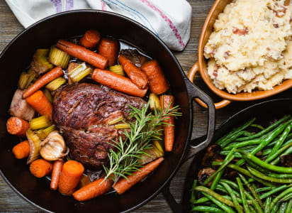 Rinderschmorbraten mit Wurzelgemüse