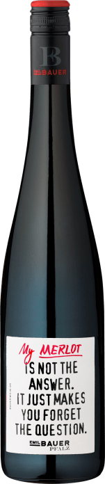 2022 Emil Bauer »My Merlot is not the answer...«