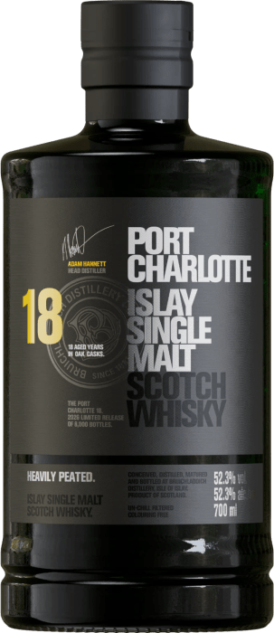 Port Charlotte 18 Year Old Islay Single Malt Scotch Whisky