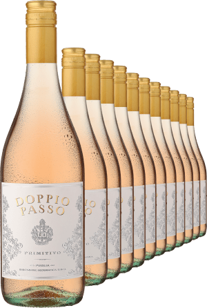 2025 Doppio Passo Rosato Primitivo im 12er-Vorratspaket