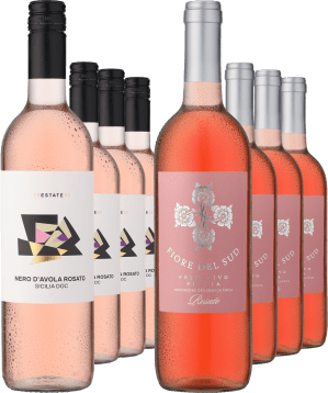 8er-Paket »Gemischtes Doppel: Italienische Roséweine«