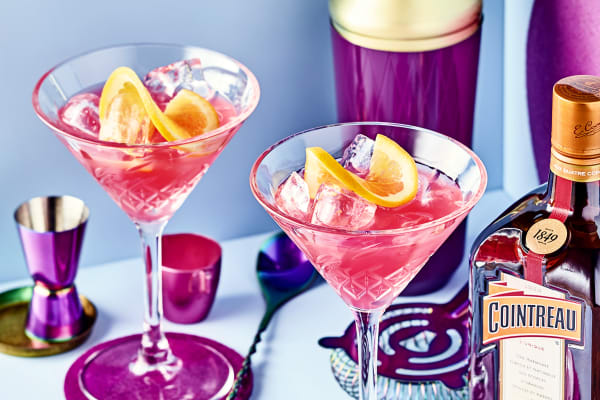 Cosmopolitan Cocktail mit Contreau