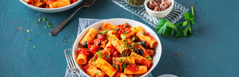 Rigatoni alla Puttanesca