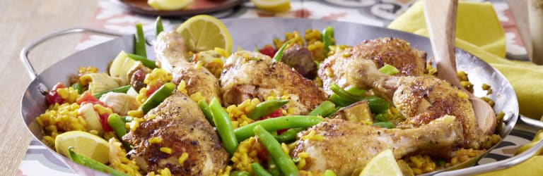 Spanische Hähnchenpfanne