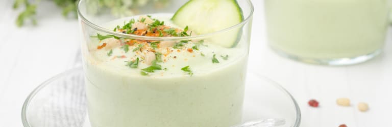 Gurken-Avocado-Suppe