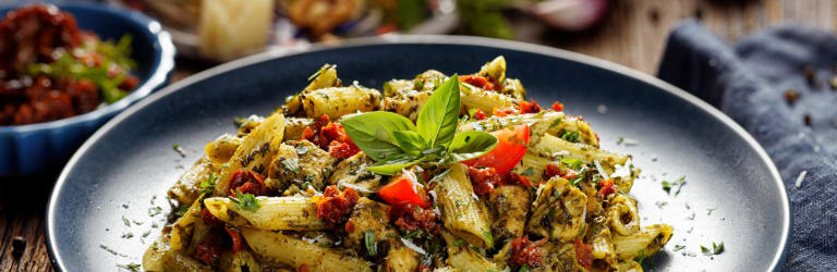 Pasta mit Hähnchen