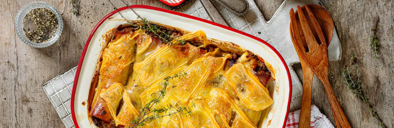Cannelloni mit Lammbolognese