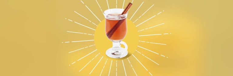 Glühwein mit einem Schuss Cointreau