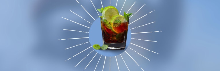 Hot Black Mojito