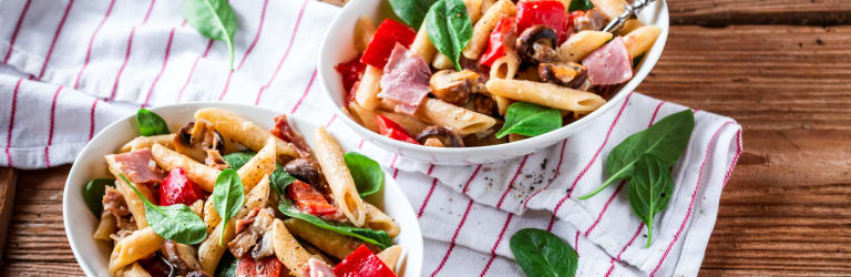 One-Pot-Penne mit Prosciutto Cotto