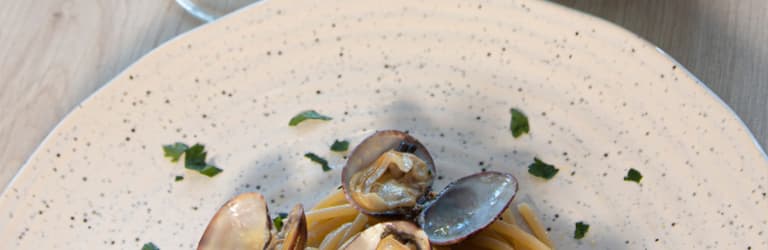 Spaghetti mit Venusmuscheln