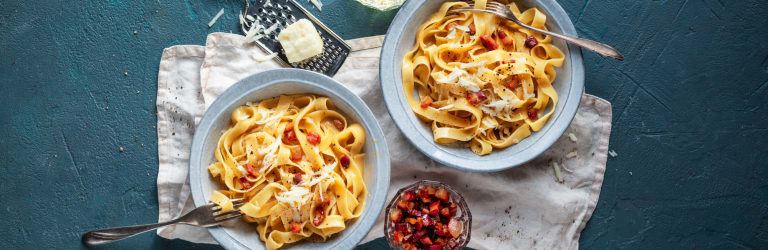 Fettuccine alla Carbonara