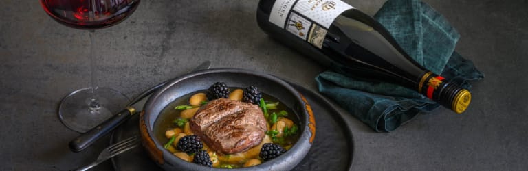 Lammhüfte mit Kartoffelgnocci