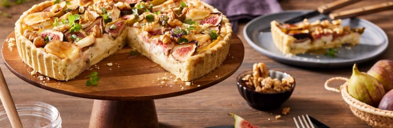 Feigen-Ziegenkäse-Tarte