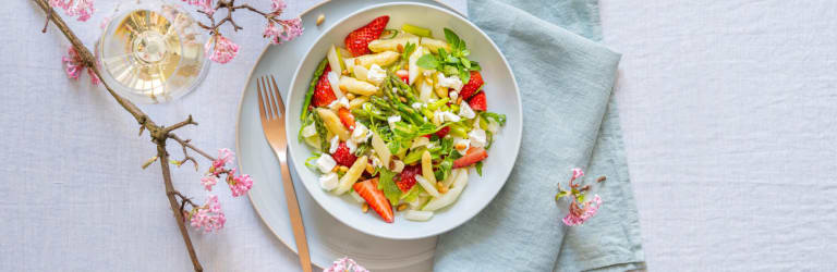 Erdbeer-Spargel-Salat