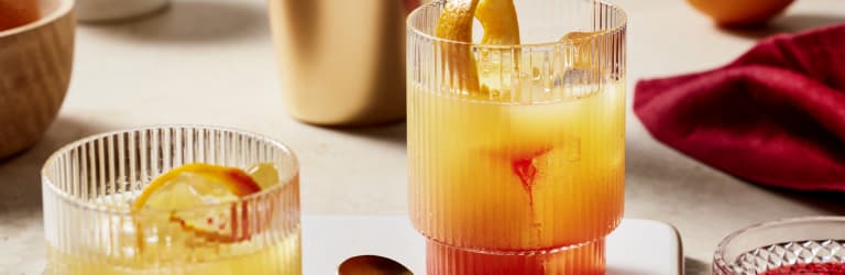 Orange Sour mit Grenadine