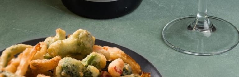 Fisch und Gemüse Tempura