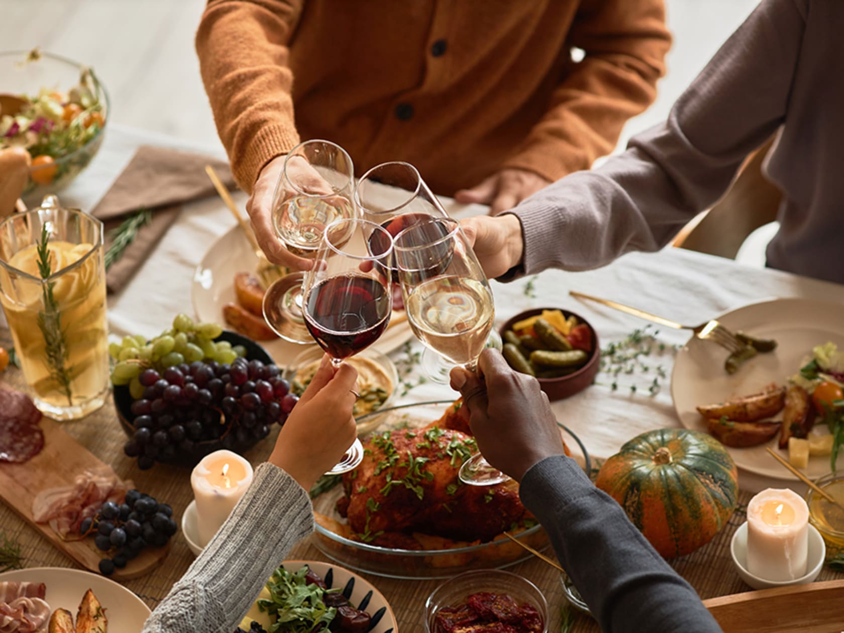 Wein für dein Friendsgiving
