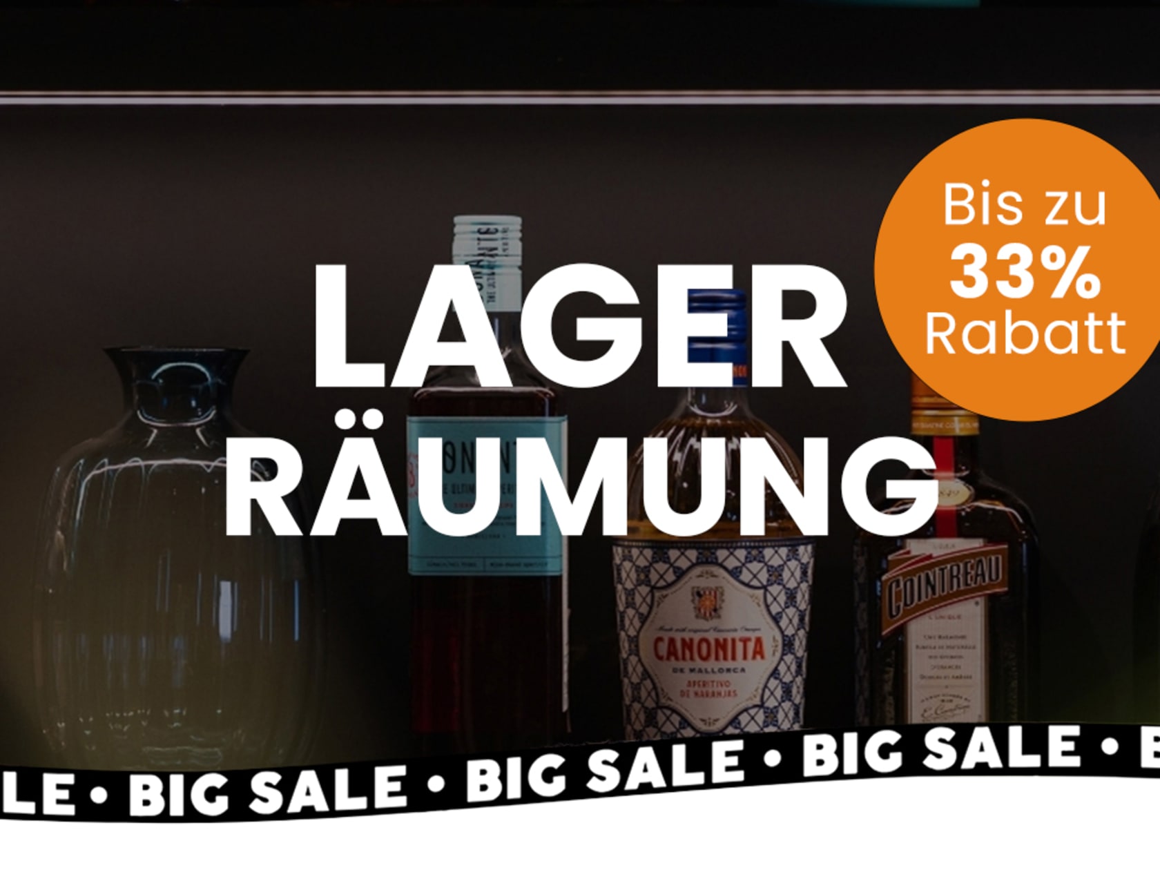 Große Lagerräumung