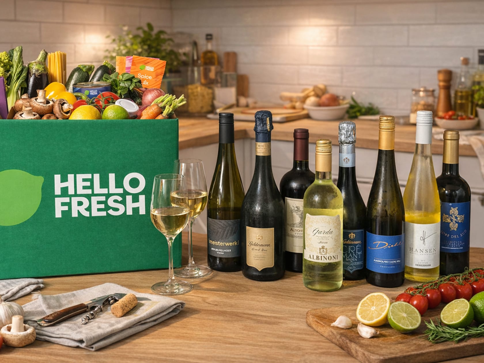 Neujahrsküche mit Hello Fresh