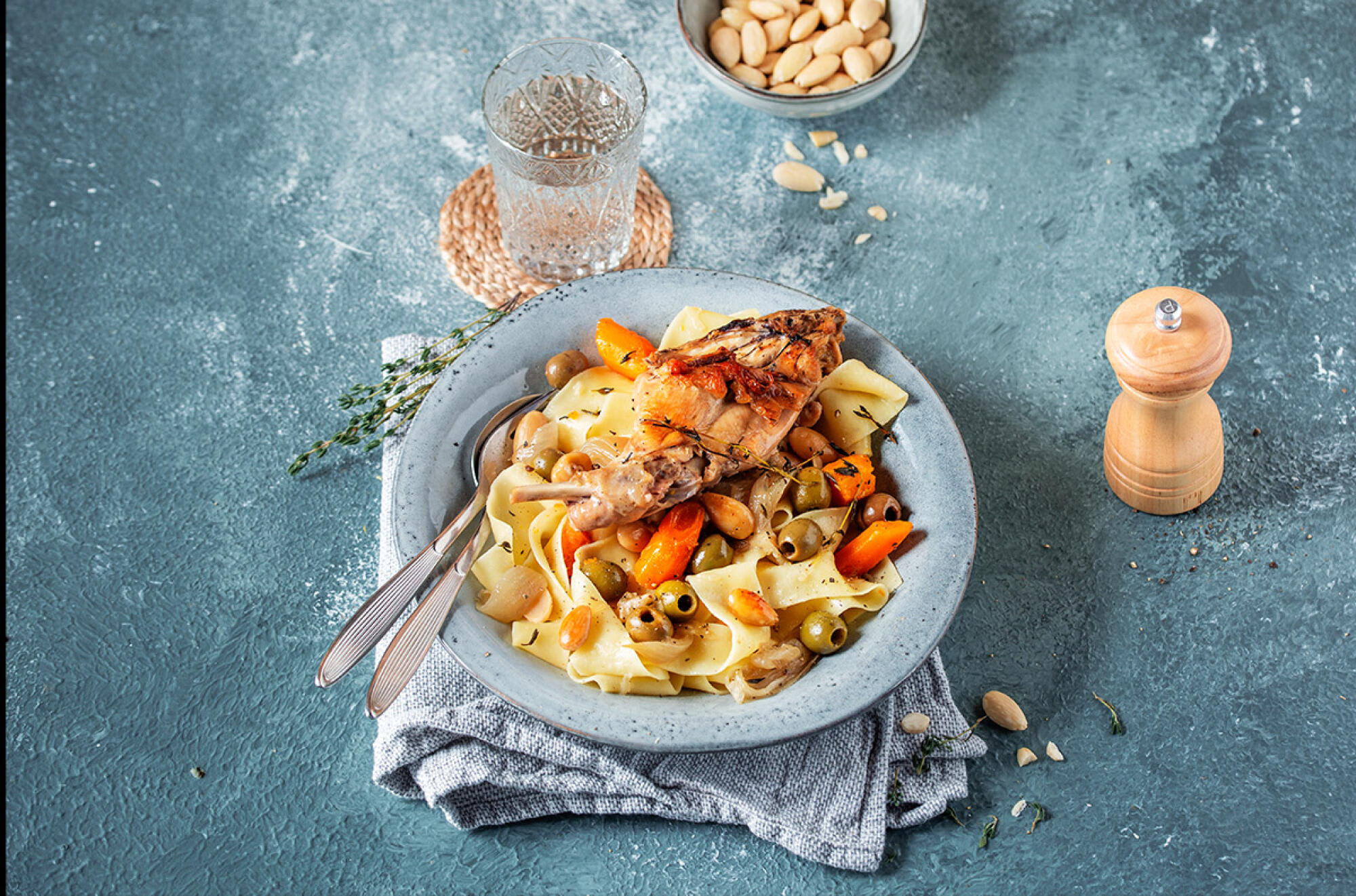 Pappardelle mit Kaninchen