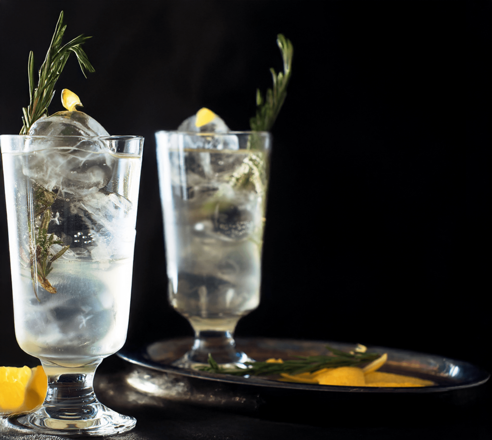 Salziger Holunderblüten Mocktail