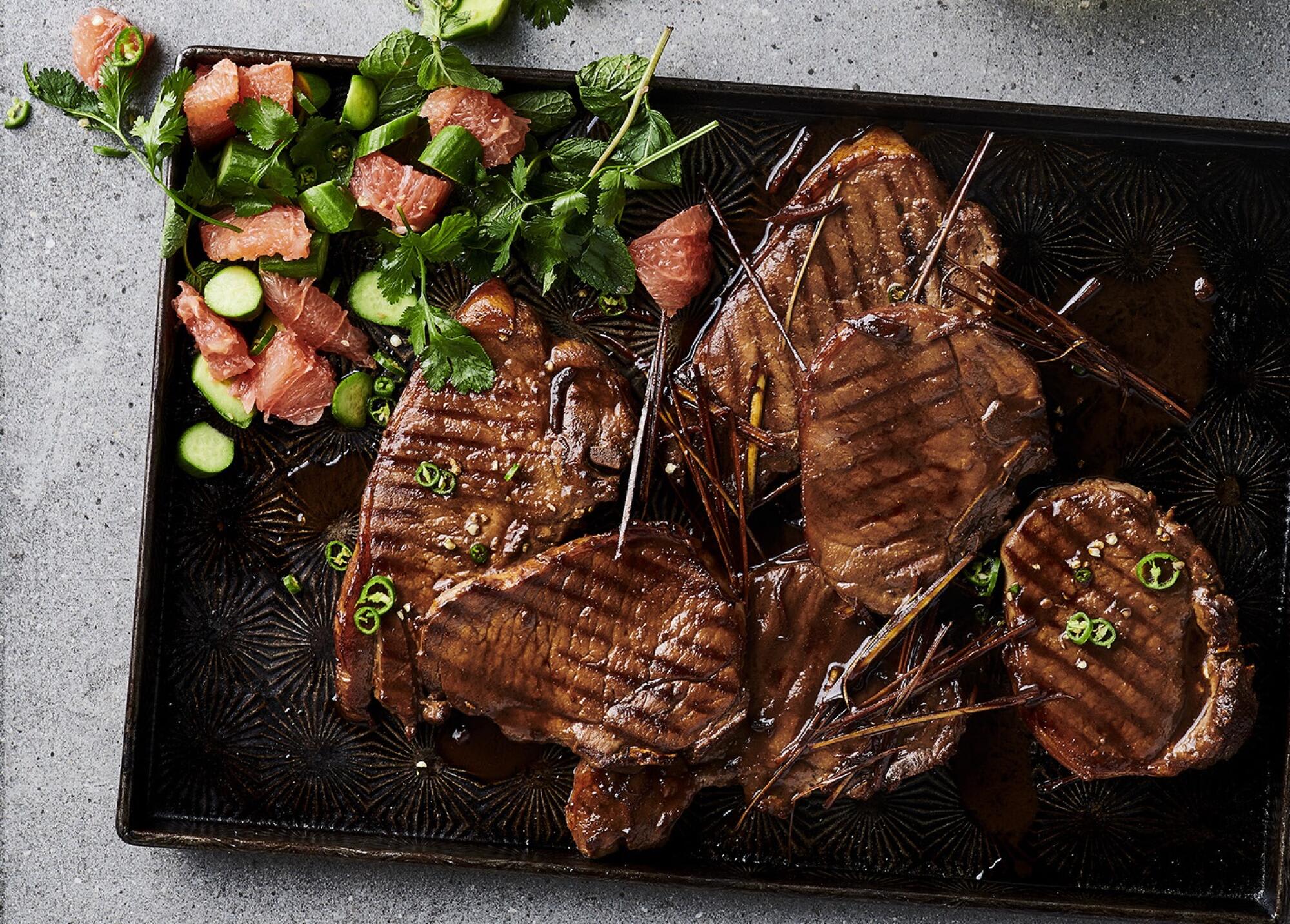 Marinierte Schweinekoteletts