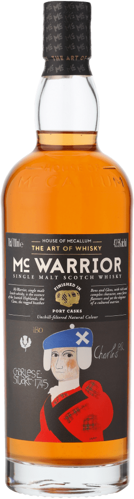 5060612940021 - McWarrior Port Cask Finish Single Malt Scotch Whisky