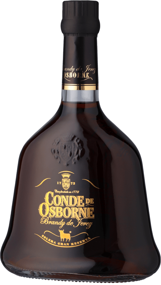 8410337007160 - Conde de Osborne Brandy de Jerez Solera Gran Reserva in Geschenkverpackung