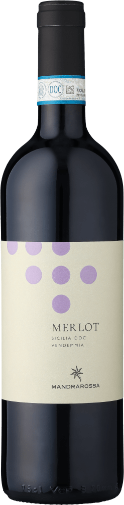 8000254002074 - 2019 Mandrarossa »Rupanera« Merlot Rosso Sicilia DOC