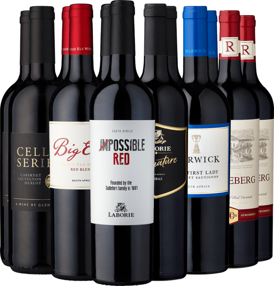 Image of 12er-Probierpaket »Südafrikas Rotwein-Vielfalt«