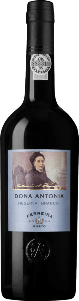 5601007000762 - Ferreira »Dona Antonia« Reserva White Portwein - 20% vol - in Geschenkverpackung