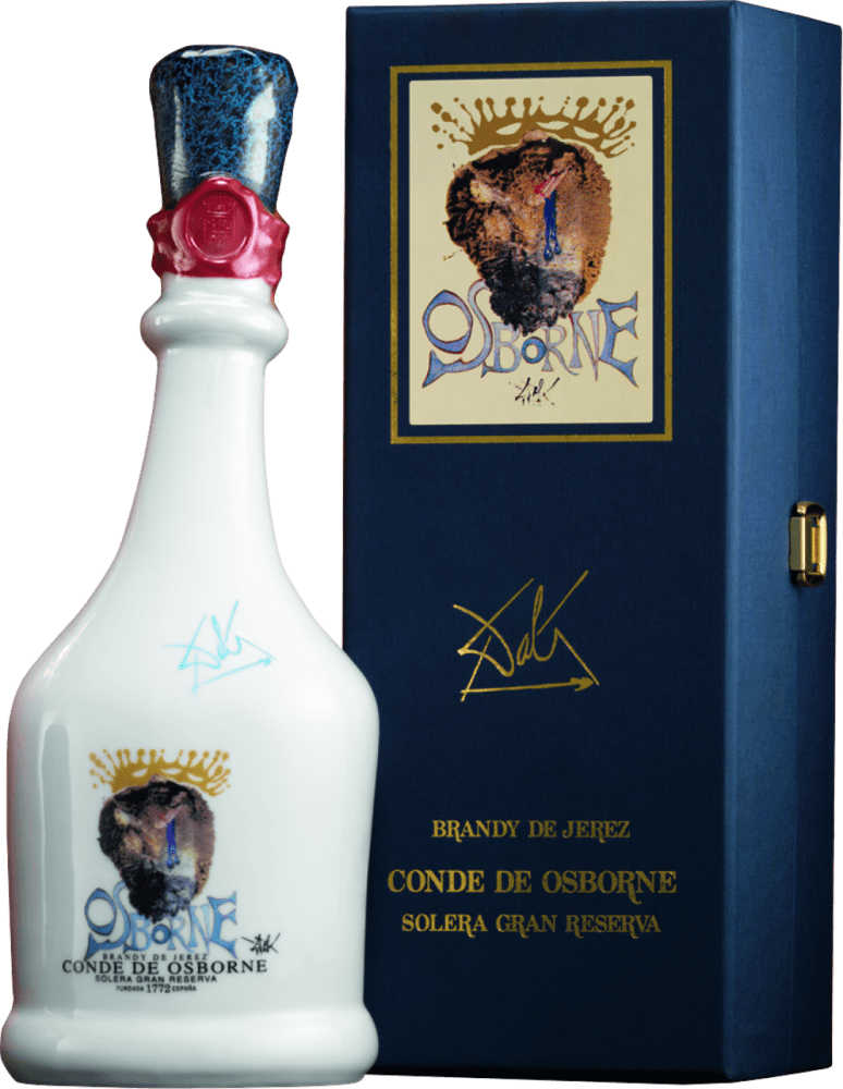 8410337004169 - Conde de Dalí Brandy Brandy de Jerez Solera Gran Reserva - 405% vol -in Geschenkverpackung 8410337004169 - Conde de Dalí Brandy Brandy de Jerez Solera Gran Reserva - 405% vol -in Geschenkverpackung
