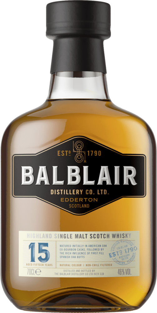 Balblair 15 Years Old Highland Single Malt Scotch Whisky Balblair Club of Wine DE