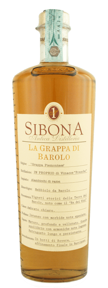 Sibona Grappa di Barolo - 1,5l Magnumflasche  Ludwig von Kapff DE