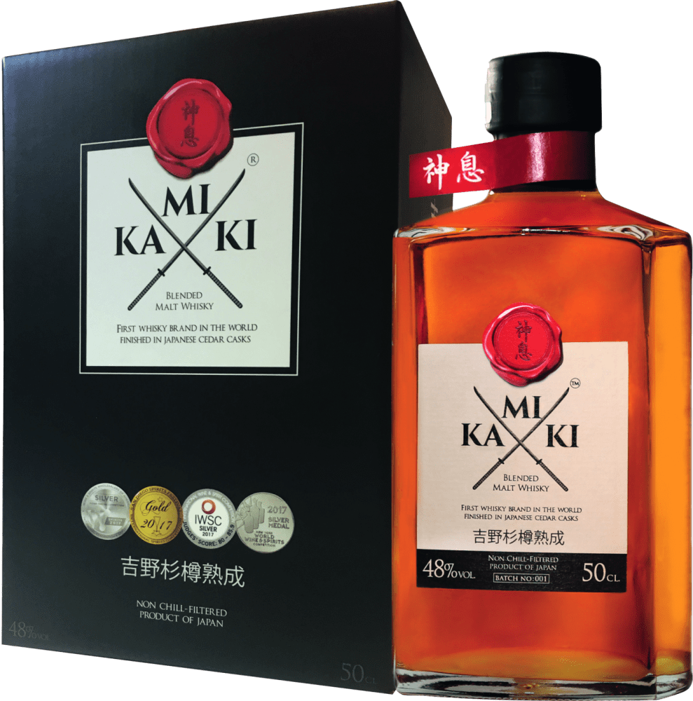 Kamiki Japanese Blended Malt Whisky Marke Club of Wine DE