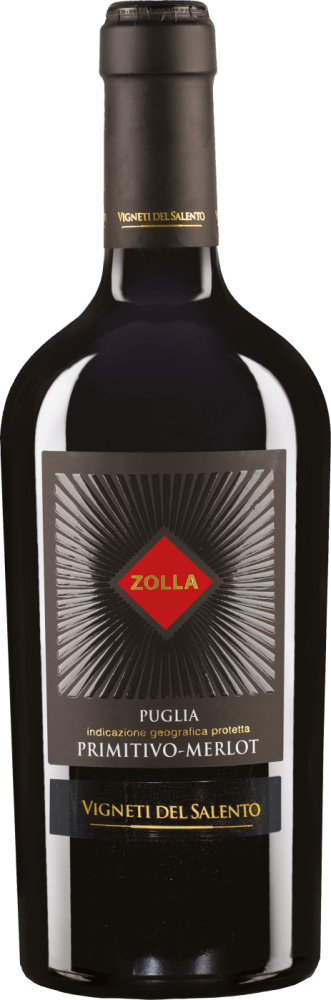 8019873724403 - Farnese Vini Zolla Primitivo-Merlot - 2020 - Farnese Vini - Italienischer Rotwein