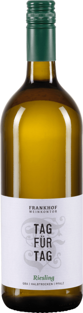 4260072665729 - 2019 Tag für Tag Riesling 10l halbtrocken - Literflasche Pfalz