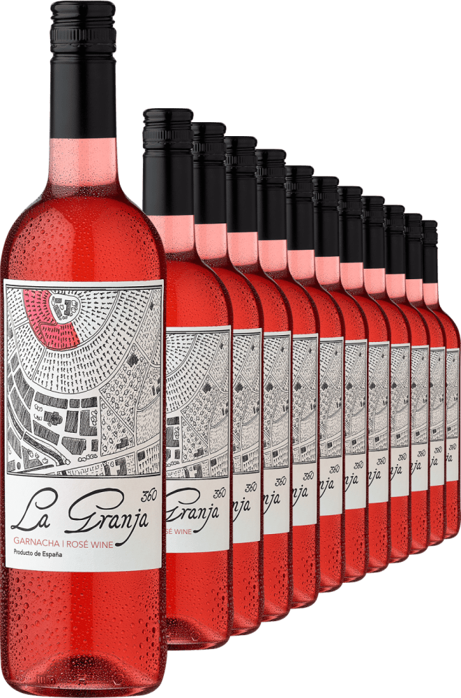 2023 La Granja 360° Garnacha Rosado im 12er-Vorratspaket Virgen del Aguila Club of Wine DE